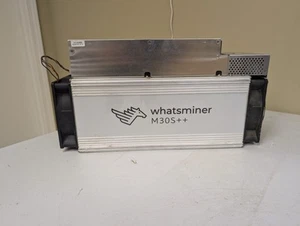 For Parts Whatsminer M30s++ 110T Bad PSU USA BTC Bitcoin crypto Miner not S19 - Picture 1 of 4