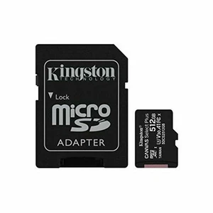 Carte Mémoire Micro SD avec Adaptateur Kingston Canvas Select Plus 512 GB - Photo 1/1