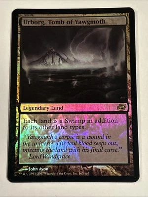 Urborg, Tomb of Yawgmoth - MTG Rare Foil - Planar Chaos - VLP 165/165 2007 - Image 1 of 4