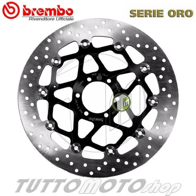 Disco Freno Anteriore APRILIA RS 125 2007 2008 2009 2010 RS125 Brembo Serie Oro - Immagine 1 di 4