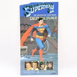 Superman Ⅲ 1980 Vintage Movie Ticket Stub Steve Guttenberg Japan Very Rare - Picture 1 of 10