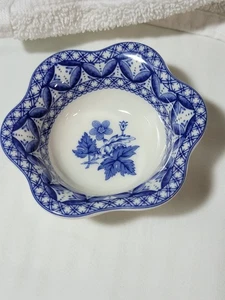 Spode Geranium Salt or Ring Bowl  3"  - MORE SPODE in my store - Picture 1 of 4