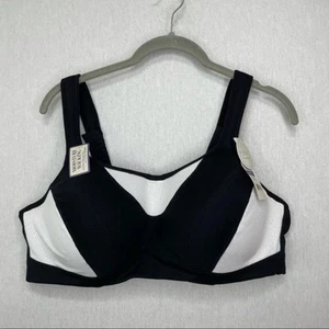Parfait Damen Dynamic Sport BH schwarz/weiß 44C - Bild 1 von 15