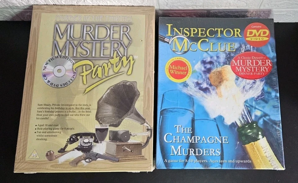 Murder Mystery Party Murder in The Thirties DVD Game by BV Leisure 2005