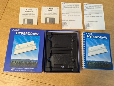 Hyperdraw Software Atari ST Boxed Complete - Image 1 of 2