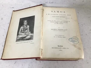 Samoa A Hundred Years Ago George Turner 1884 Copy In The Royal Collection - Picture 1 of 12