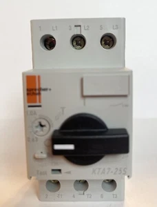 Sprecher Schuh KTA7-25S-1.0A 3 pole Manual Motor Protector Adjustable .63-1A - Picture 1 of 8