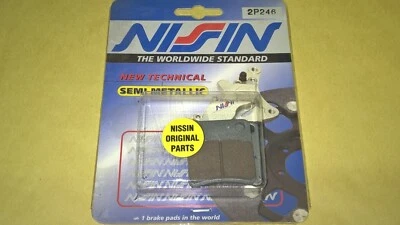 pastiglie anteriori NISSIN Honda SC01 ZX Dio GP 50 1991-2001 Cagiva City 92 93 - Imagen 1 de 3