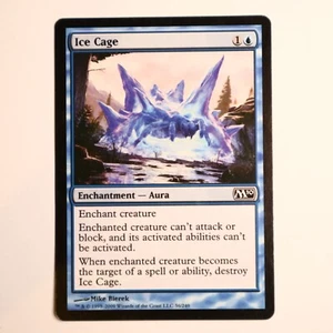 MTG Blue - Ice Cage - 56 - M10 - Core Set 2010 - Enchantment - Aura - Picture 1 of 1