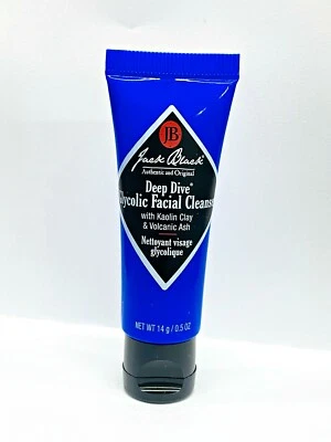 Jack Black Deep Dive Glycolic Facial Cleanser 0.5oz / 14g New Sealed Travel Size - Image 1 of 2