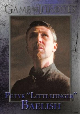 PETER BAELISH (Aidan Gillen) / Game of Thrones Season 2 (2013) BASE Card #33 - Image 1 of 2