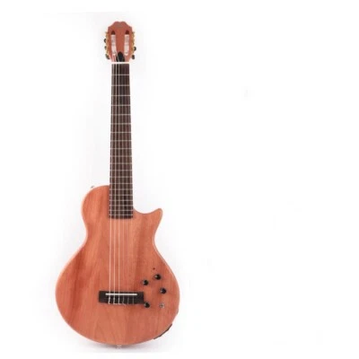 electric classical guitar Silent nylon string travel portable built in effect - Image 1 of 4