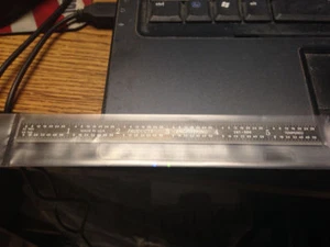 6"/ 150mm EZ LEER REGLA FLEXIBLE HECHA EN EE. UU.! - Imagen 1 de 2