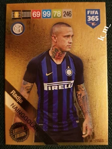 2018-2019 Adrenalyn XL - Radja Nainggolan - Limited Edition - Panini FIFA 365 - Zdjęcie 1 z 1