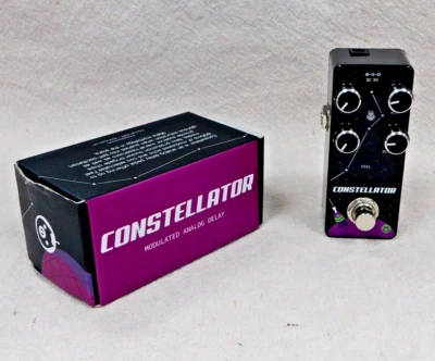 ¡Pedal de efectos analógicos modulados Pigtronix Constellator 2024! ¡NUEVO! MUY BONITO Foto 1 de 4