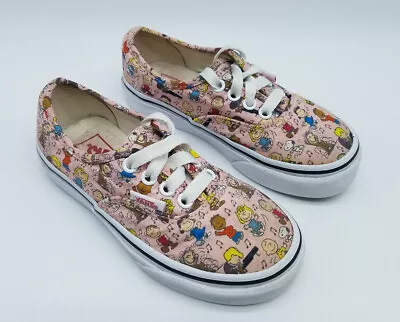 Vans x Peanuts 2017 Dance Party Classic Kid's Girl's Size 11 Skateboarding Shoes Foto 1 de 4