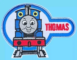 THOMAS EL TANQUE MOTOR NOMBRE FRONTAL TREN AZUL DIBUJOS ANIMADOS SERIE DE TV PLANCHA EN PARCHE - Imagen 1 de 5