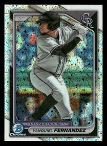 2024 Bowman YANQUIEL FERNANDEZ Mini-Diamond Refractor #BCP-90 B - Picture 1 of 2