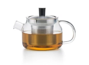 Teekanne / Loseblatt Tee & Kaffee-Ei aus Glas mit Sieb | Samadoyo | 470ml - Bild 1 von 14