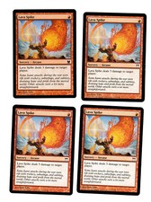 4x Lava Spike VG/EX Champions of Kamigawa Modern Masters Mtg Magic EDH 4x x4