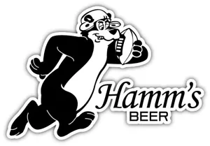 "Calcomanía para parachoques con logotipo de cerveza Hamm's - 3'', 5"" o 6""" - Imagen 1 de 1