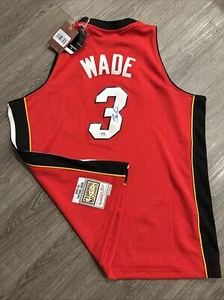 Dwyane Wade Signed Authentic Swingman Jersey PSA COA Miami Heat Autographed - Picture 1 of 3