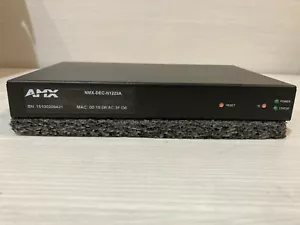 AMX NMX-DEC-N1222A Decoder FGN1222A-SA-B AMX Video over IP Decoder mit PoE AES67 - Bild 1 von 6