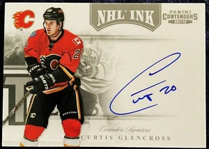 Curtis Glencross Panini Contenders NHL INK auto card 3, 2011 -12 NHL, Flames - Picture 1 of 2