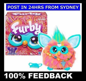 Furby Coral Edition ~ Hasbro Interactive Animatronic Plush Toy ~ NEW IN BOX - Bild 1 von 6