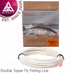 Línea de pesca con mosca Snowbee DTF XS doble cono│Marfil│90 pies│DT3F 4F 5F 6F 7F 8F - Imagen 1 de 10