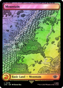 Wählen Sie Ihre FOLIE Vollkunst Mittelerde Land ~ Der Herr der Ringe [MTG] - Bild 1 von 11