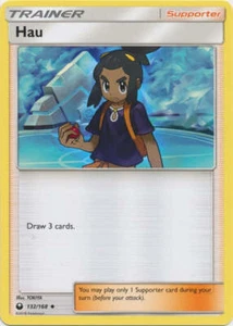Hau 132/168 Uncommon - Celestial Storm SM7 Pokemon Card - Picture 1 of 1