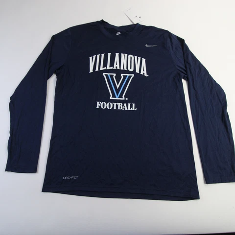 Villanova Wildcats Nike Dri-Fit Long Sleeve Shirt Men's Navy New Cover