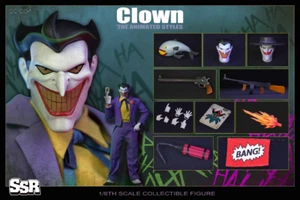 Neu SSRTOYS SSC004 Joker der animierte Clown 12" 1/6 Figur AUF LAGER - Bild 1 von 9