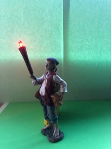 Krippenzubehör Fackel für Krippe/Stall/Figur,  3,5 V rote Beleuchtung - Bild 1 von 3