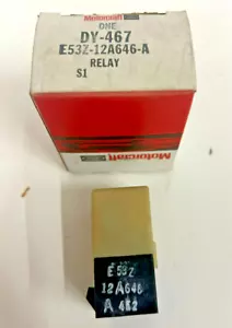 Ford Motorcraft DY-467 E53Z-12A646-A Relay - MSRP: $69.45 - Picture 1 of 3