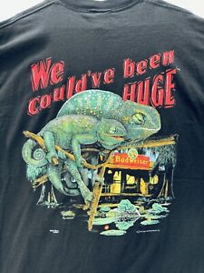 Vintage Budweiser T-Shirt Gr. X-Large ""We Couldve Been Huge"" Louis The Lizard 1997.