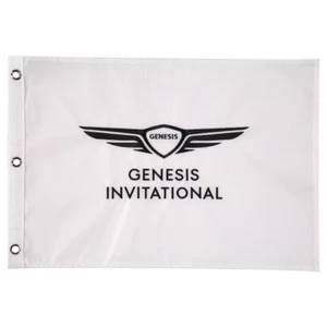 Offizielle 2025 Genesis Invitational Tiger Woods bestickte Golf Pin Flagge 🔥 ⛳ - Bild 1 von 2