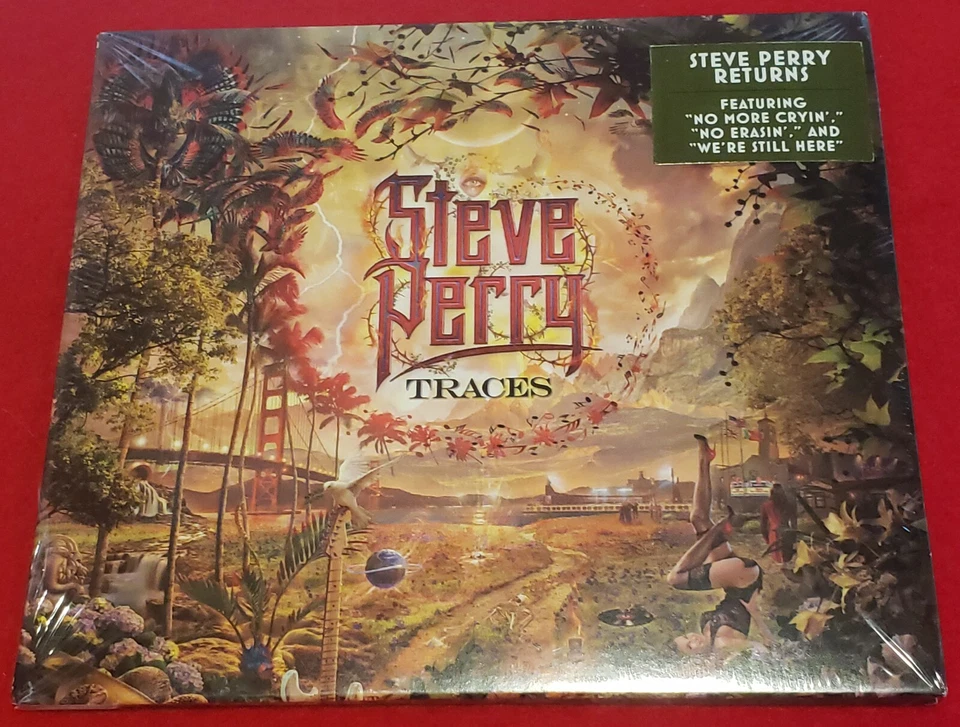 STEVE PERRY - Traces - Deluxe Edition w/ 5 Bonus Tracks - Factory Sealed CD Foto 1 de 1