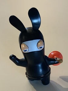 McDonalds Mahlzeit Spielzeug 2015 Rabbids Kaninchen Ninja Klempner Aufziehkolben - Bild 1 von 3