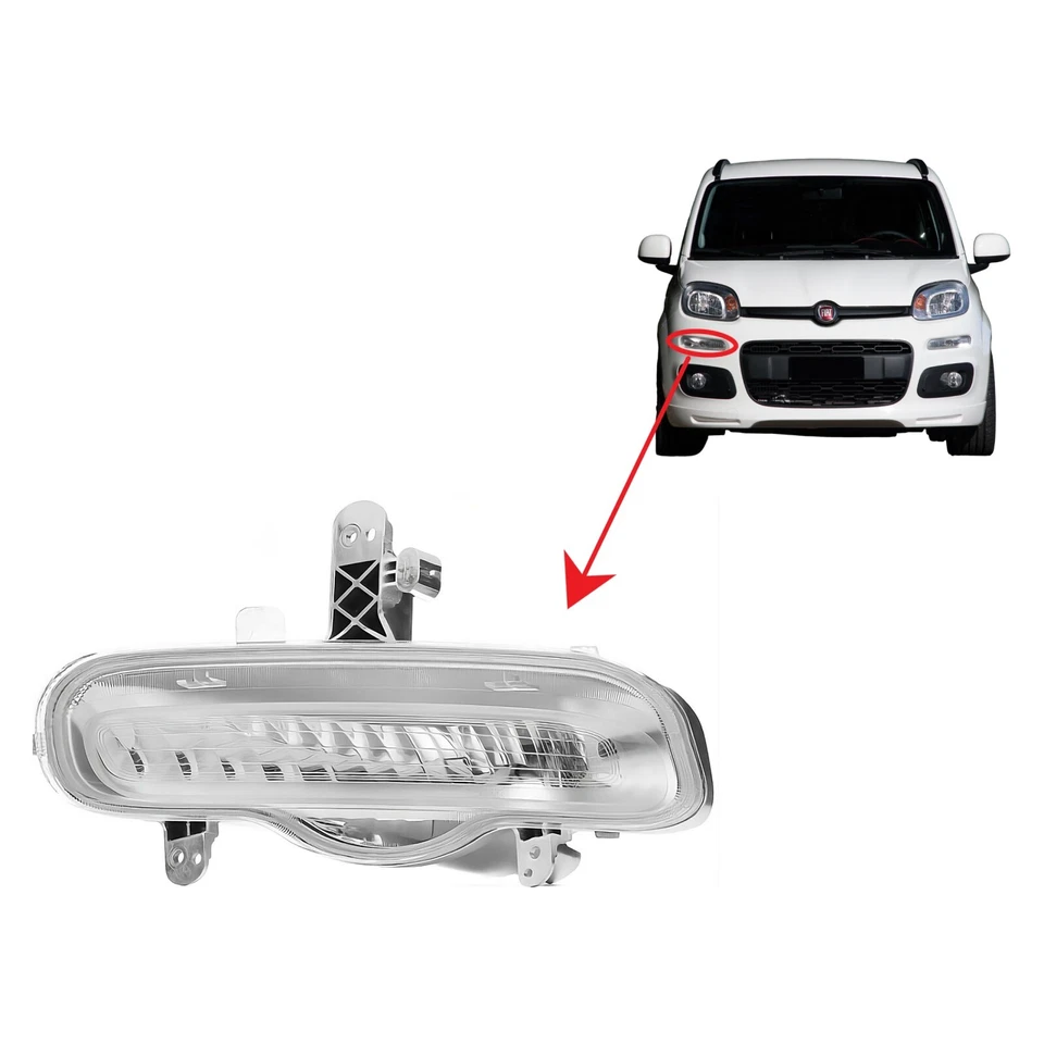 Gruppo Ottico DEPO anteriore FIAT PANDA '12 - dx