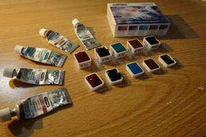 Schmincke Horadam Watercolor Super Granulating Sample Set | Assorted Colors - Picture 1 of 17