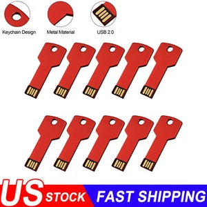 32 GB Metall Schlüssel Form USB Flash Drive Speicherstick Stift USB-Stick Großhandel - Bild 1 von 14
