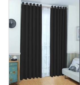 Cortinas de apagón térmico ojal superblandas 46x54 (117x137cm) gris NUEVO (O) - Imagen 1 de 7