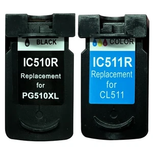 Black & Colour Ink Cartridges for Canon PIXMA MP235 MP270 MP480 MX320 MX410 - Picture 1 of 1
