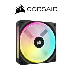 Corsair iCUE LINK QX120 RGB 120mm PWM PC Fan - Black - Picture 1 of 6