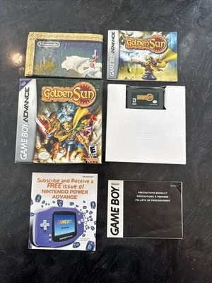 Golden Sun - Nintendo Game Boy Advance CIB, Caja ¡En Excelente Estado! Foto 1 de 4
