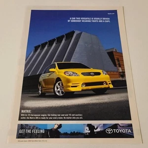 Toyota Matrix Ad - Picture 1 of 1