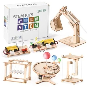 STEM Science Kits for Kids Ages 8-12 5-7, Wood Building Science STEM Kits - Picture 1 of 8