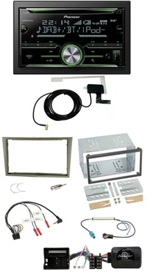 Pioneer CD USB Lenkrad Bluetooth 2DIN DAB Autoradio für Opel Corsa D Astra H Zaf - Image 1 of 4